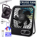 Portable USB Rechargeable Fan with Magnetic Hook N67431
