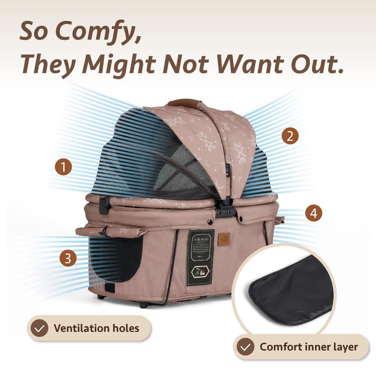 Pet Car Seat and Carrier B257