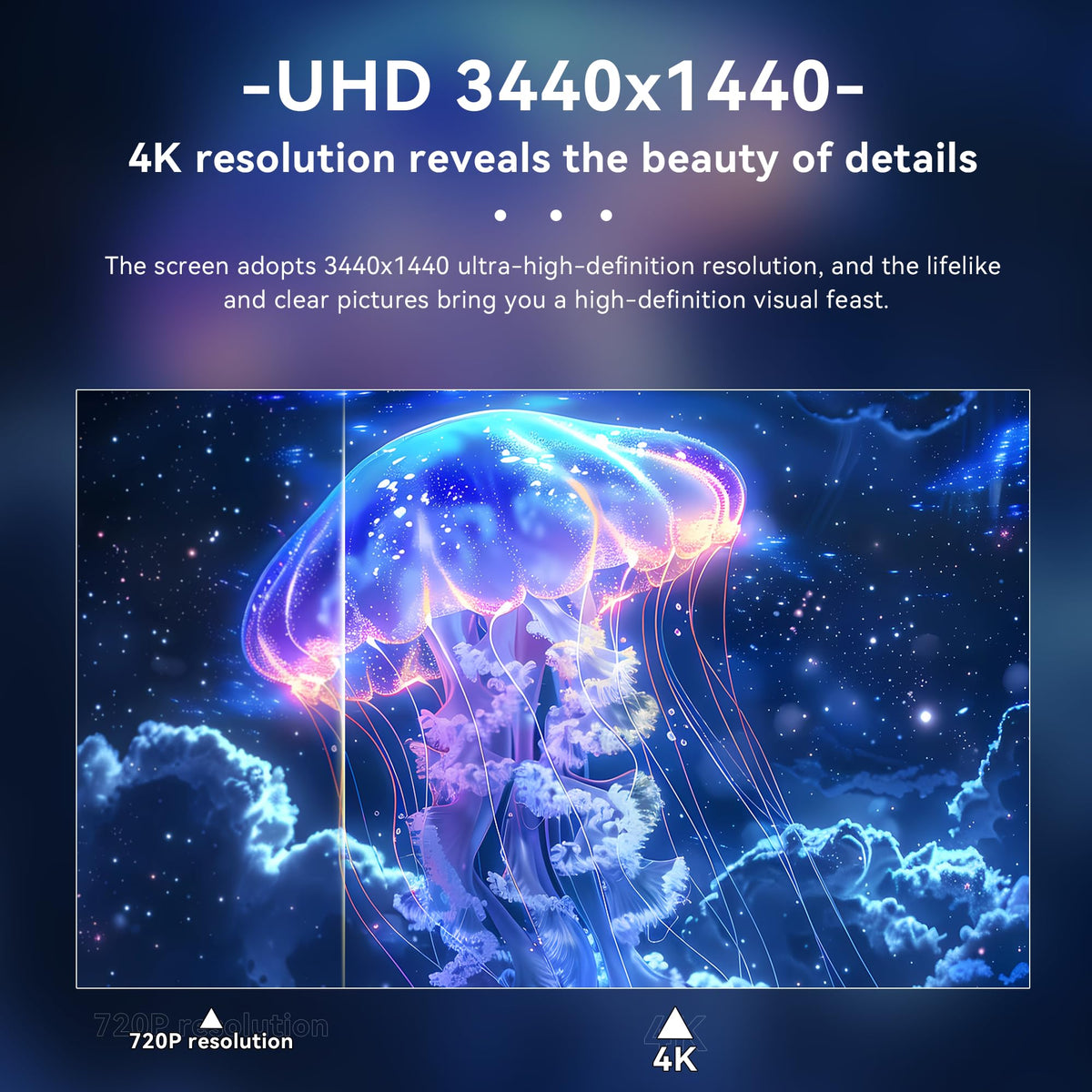 34 Inch Curved Ultrawide Gaming Monitor 21:9 WQHD 165Hz P767