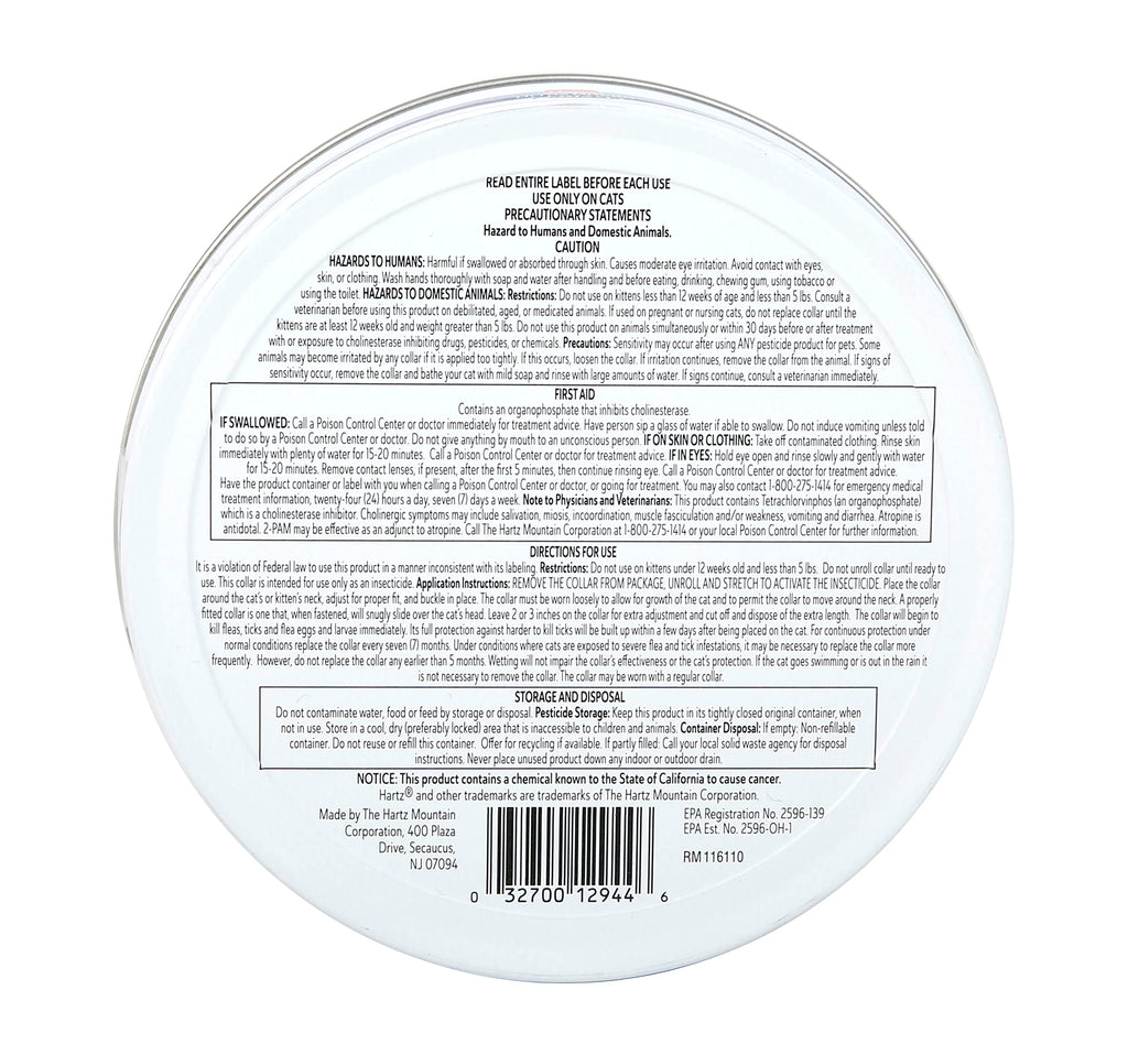 Flea & Tick Collar for Cats & Kittens 2 Pack H60219