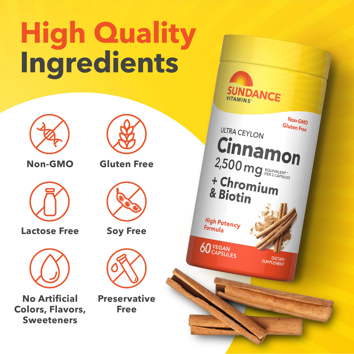 Cinnamon Capsules with Chromium and Biotin N980