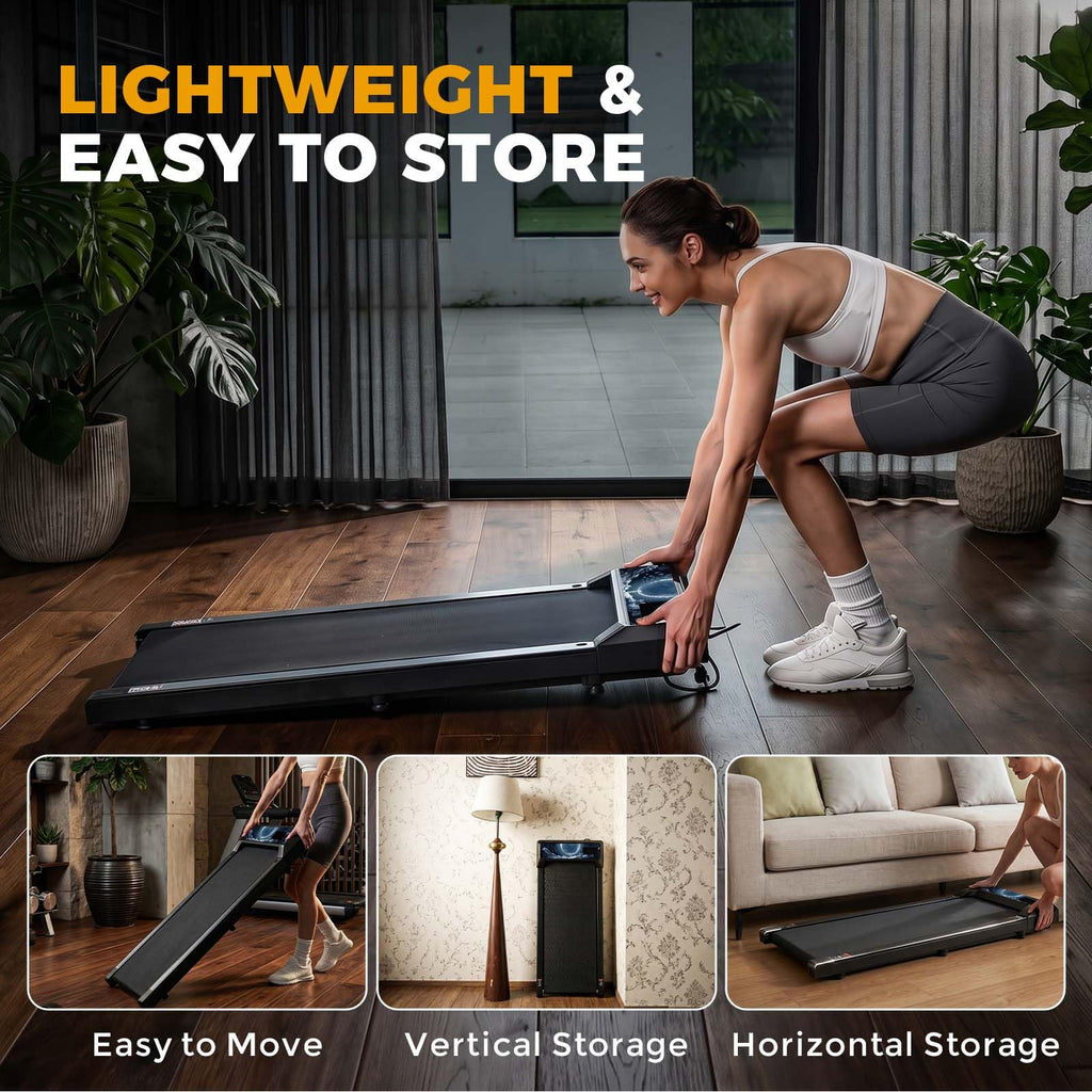 Incline Walking Treadmill Pad with Handle and Remote T735668