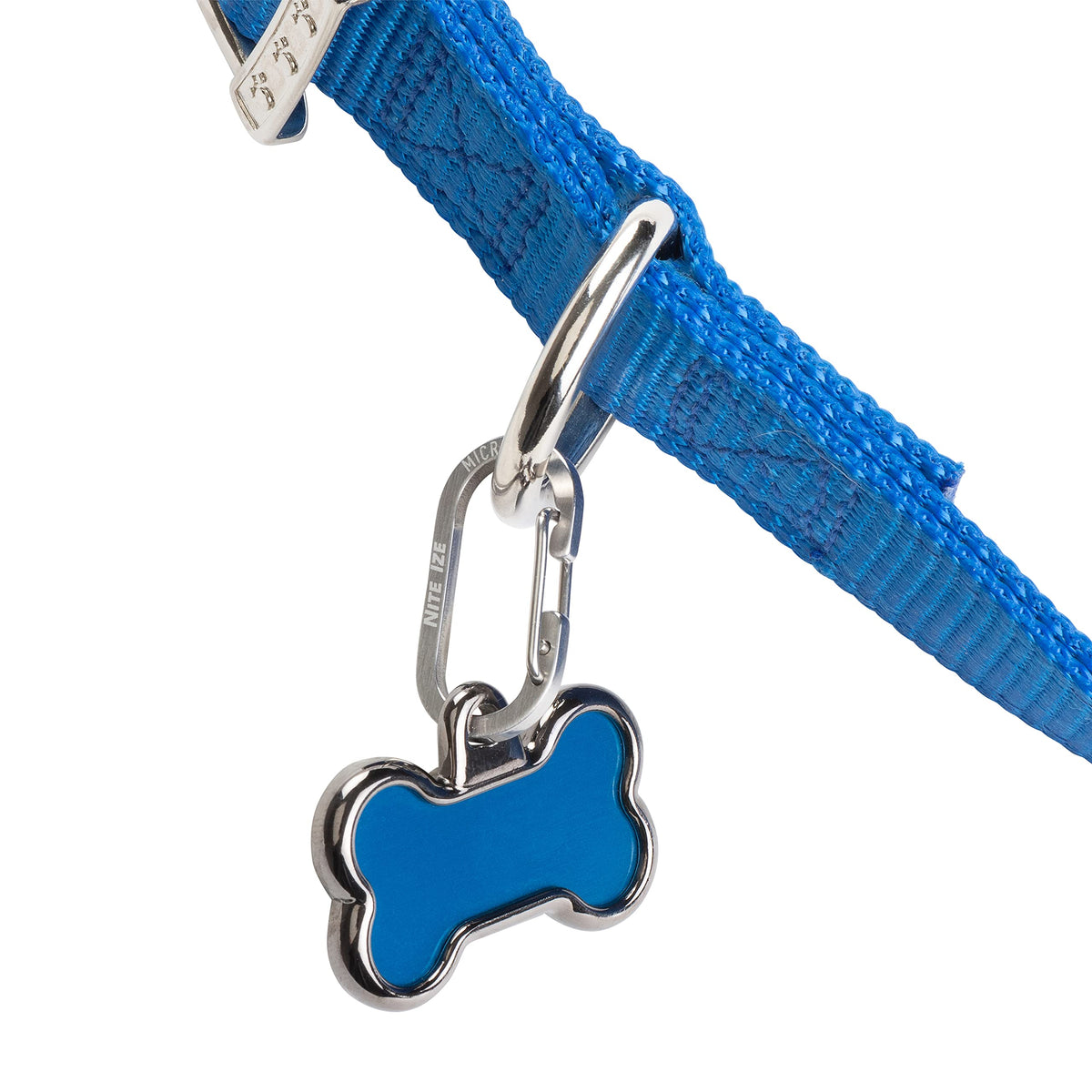 Stainless Steel Pet Tag Carabiner, 2 Count P431