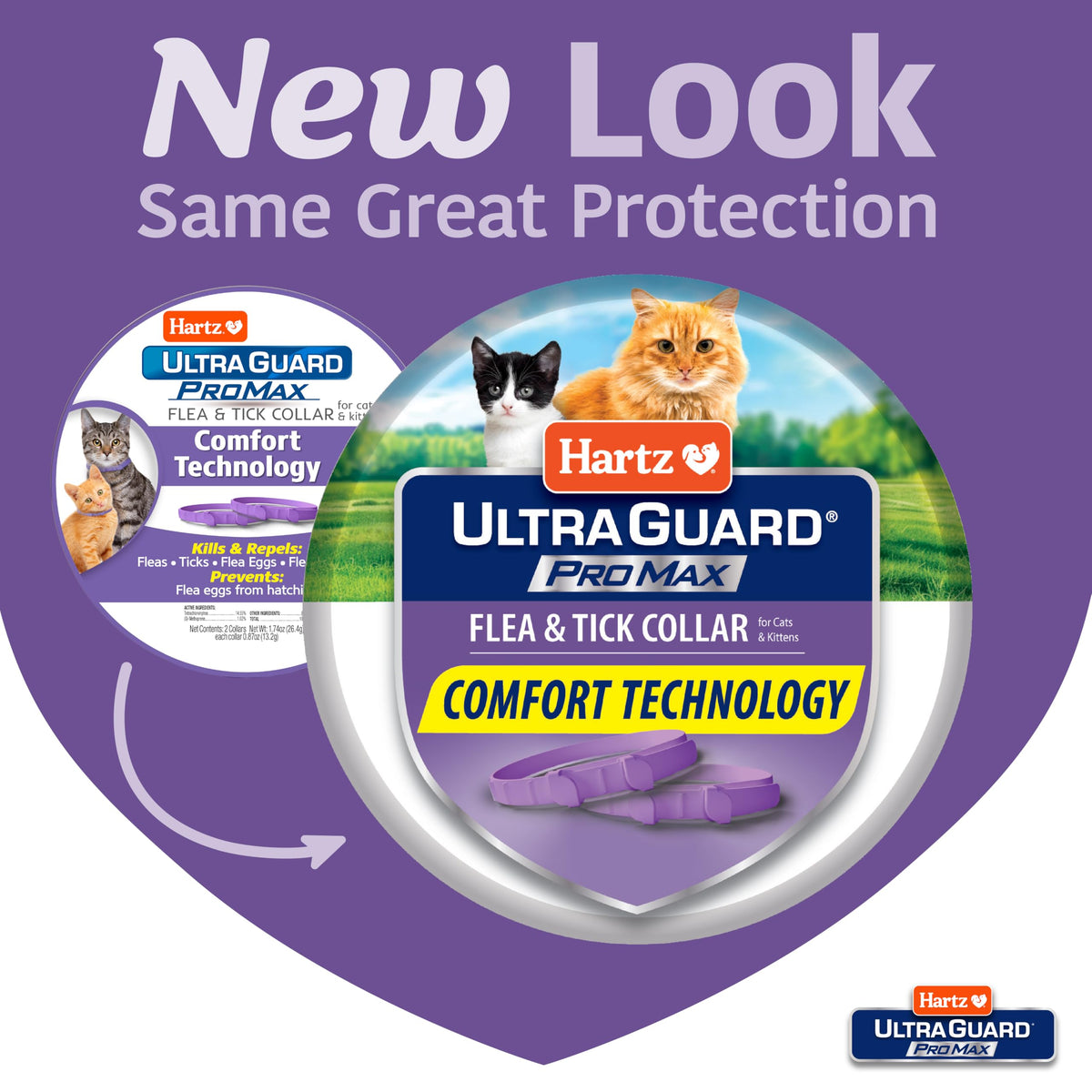 Flea & Tick Collar for Cats & Kittens 2 Pack H60219