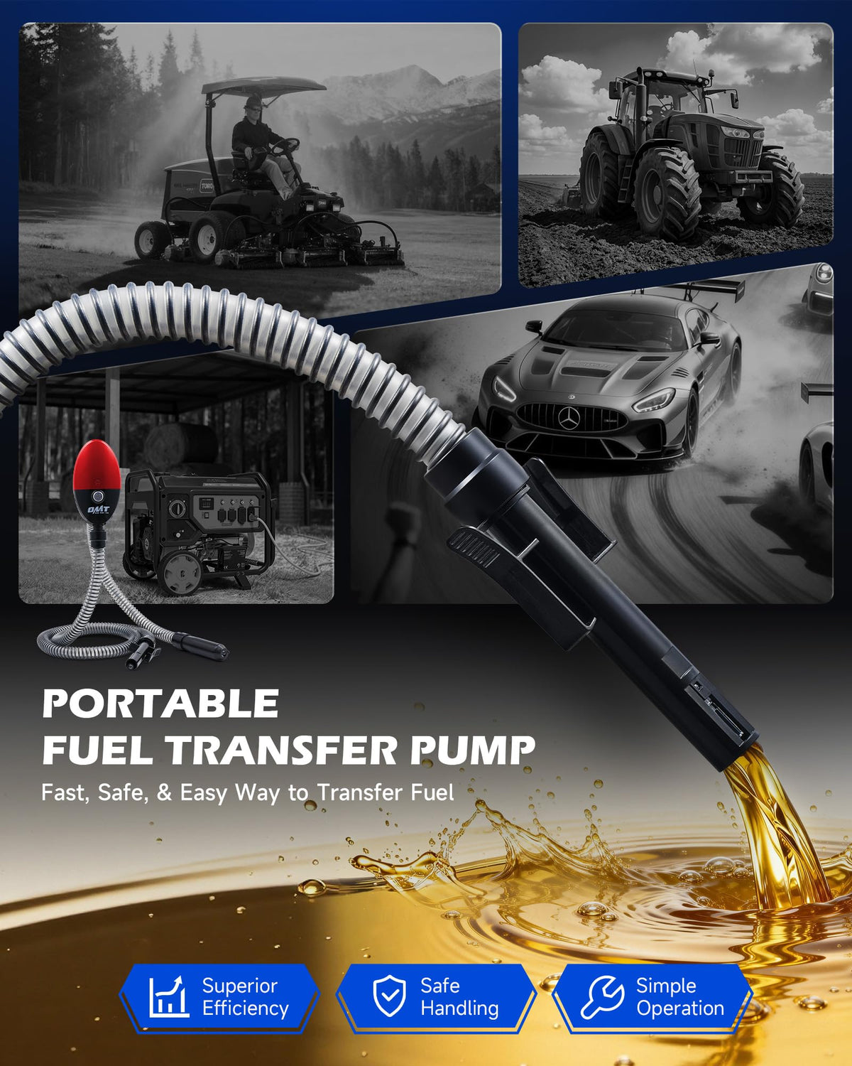 Electric Fuel Transfer Pump 3.2GPM O382