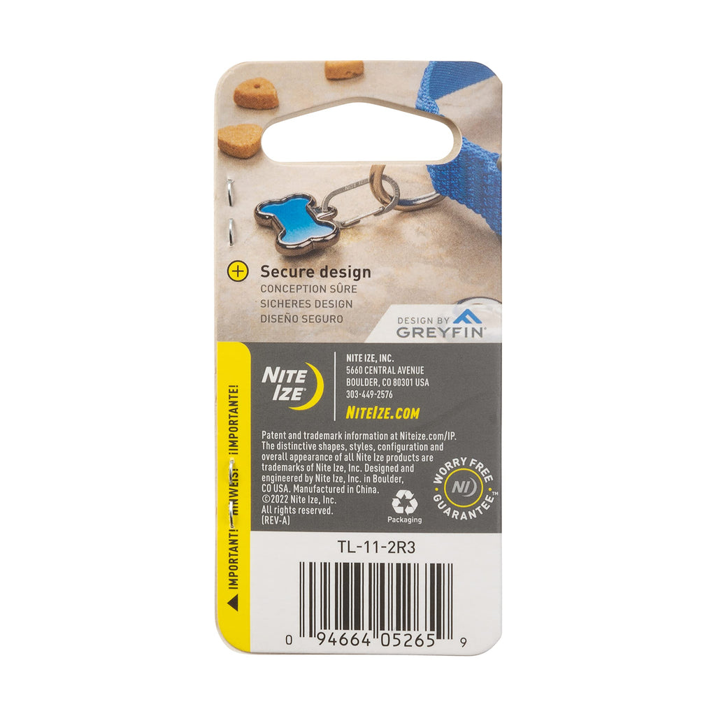 Stainless Steel Pet Tag Carabiner, 2 Count P431