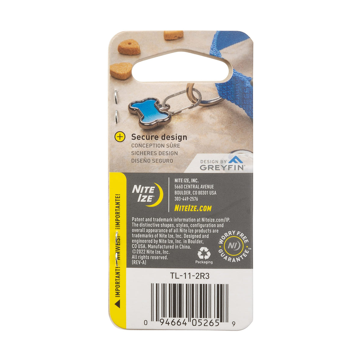 Stainless Steel Pet Tag Carabiner, 2 Count P431