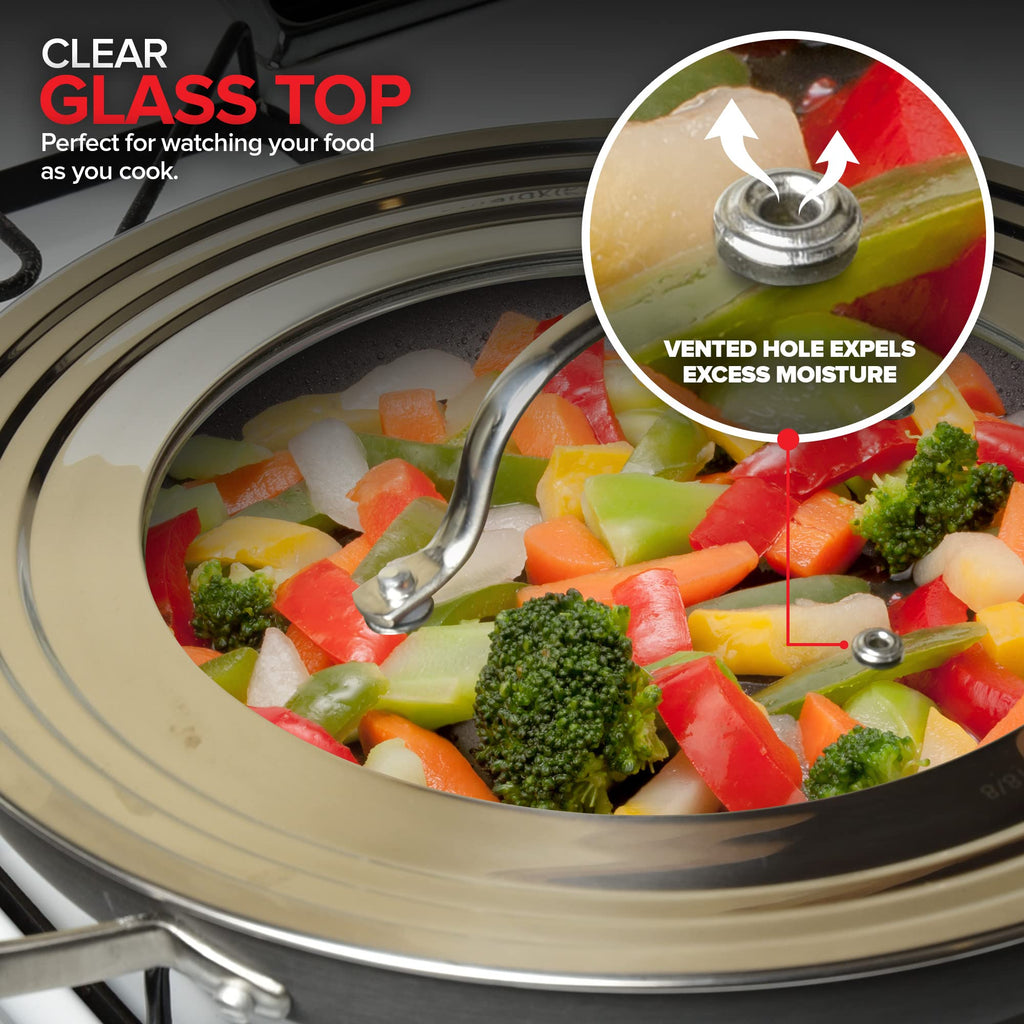 Tempered Glass Universal Lid for Pots & Pans I258