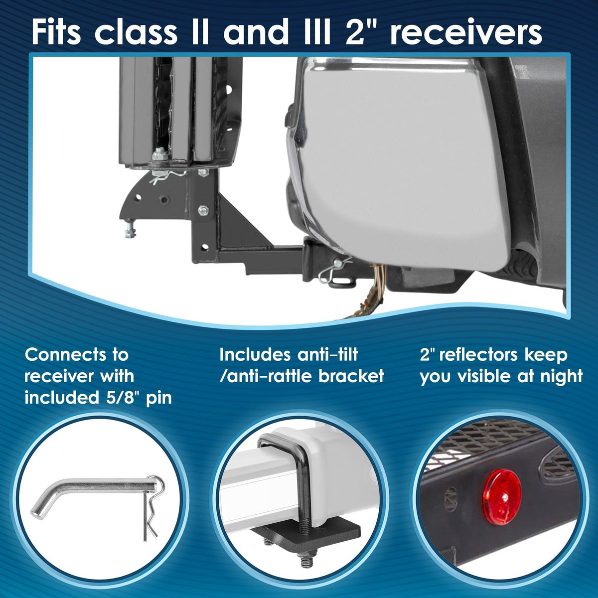 Wheelchair Scooter Carrier & Folding Ramp F381