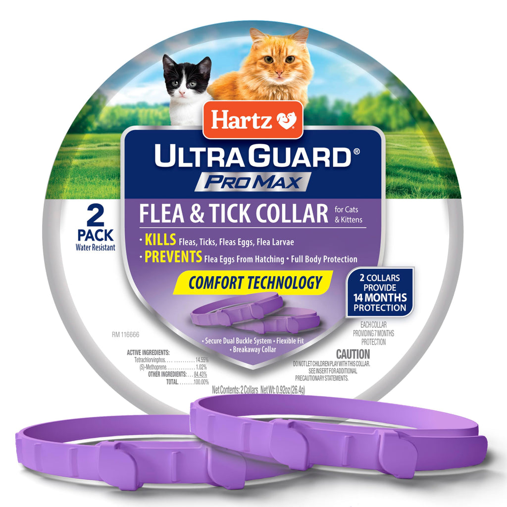 Flea & Tick Collar for Cats & Kittens 2 Pack H60219