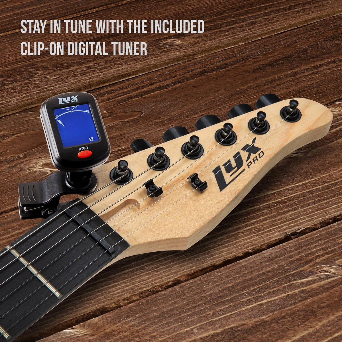 39 inch Electric Guitar Kit with Amplifier Blue C13991