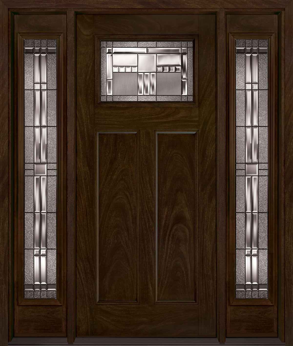 Fiberglass Front Entry Door 36" x 80" with Sidelite A774