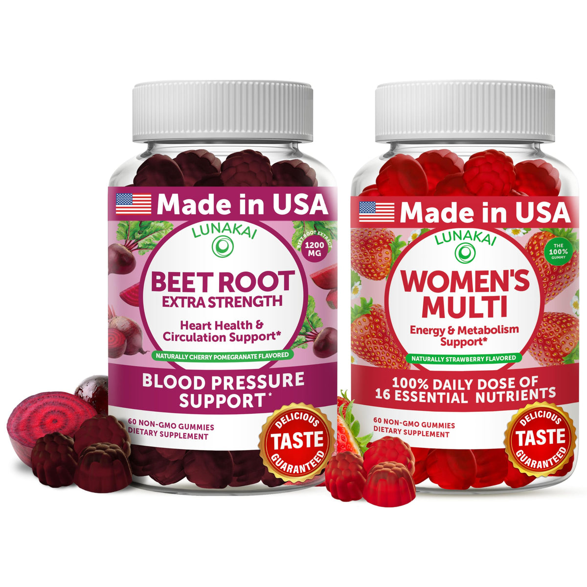 Beet Root and Multivitamin Gummies M788358