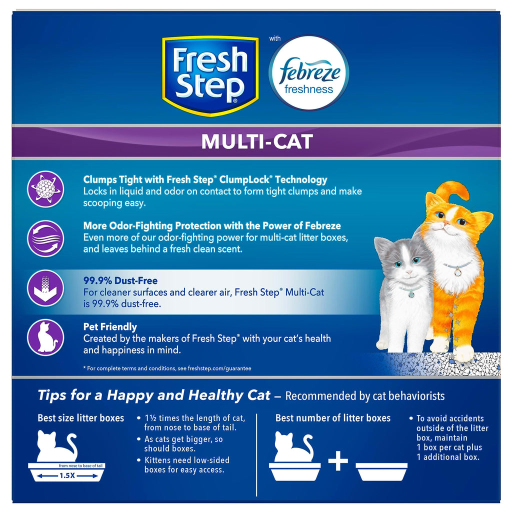 Clumping Cat Litter Multi-Cat Odor Control 14 lbs Pack of 2 I442253