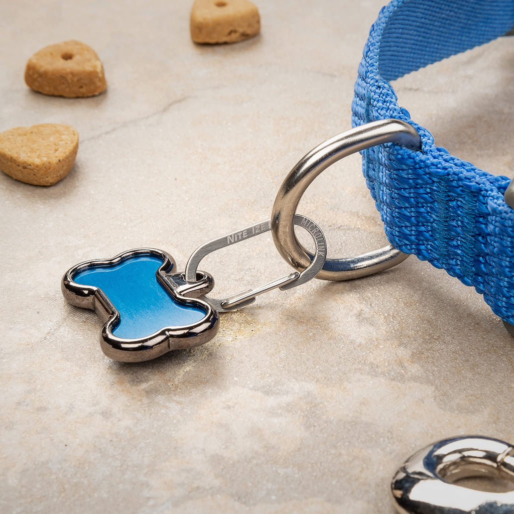 Stainless Steel Pet Tag Carabiner, 2 Count P431