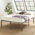 18 Inch Black Metal Platform Bed Frame J423775
