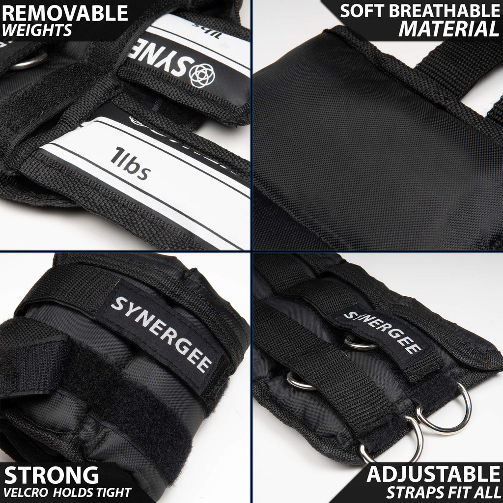 Adjustable Ankle/Wrist Weights Set of 2 W891