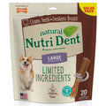 Large Filet Mignon Flavor Dog Dental Chews 20 Count G647