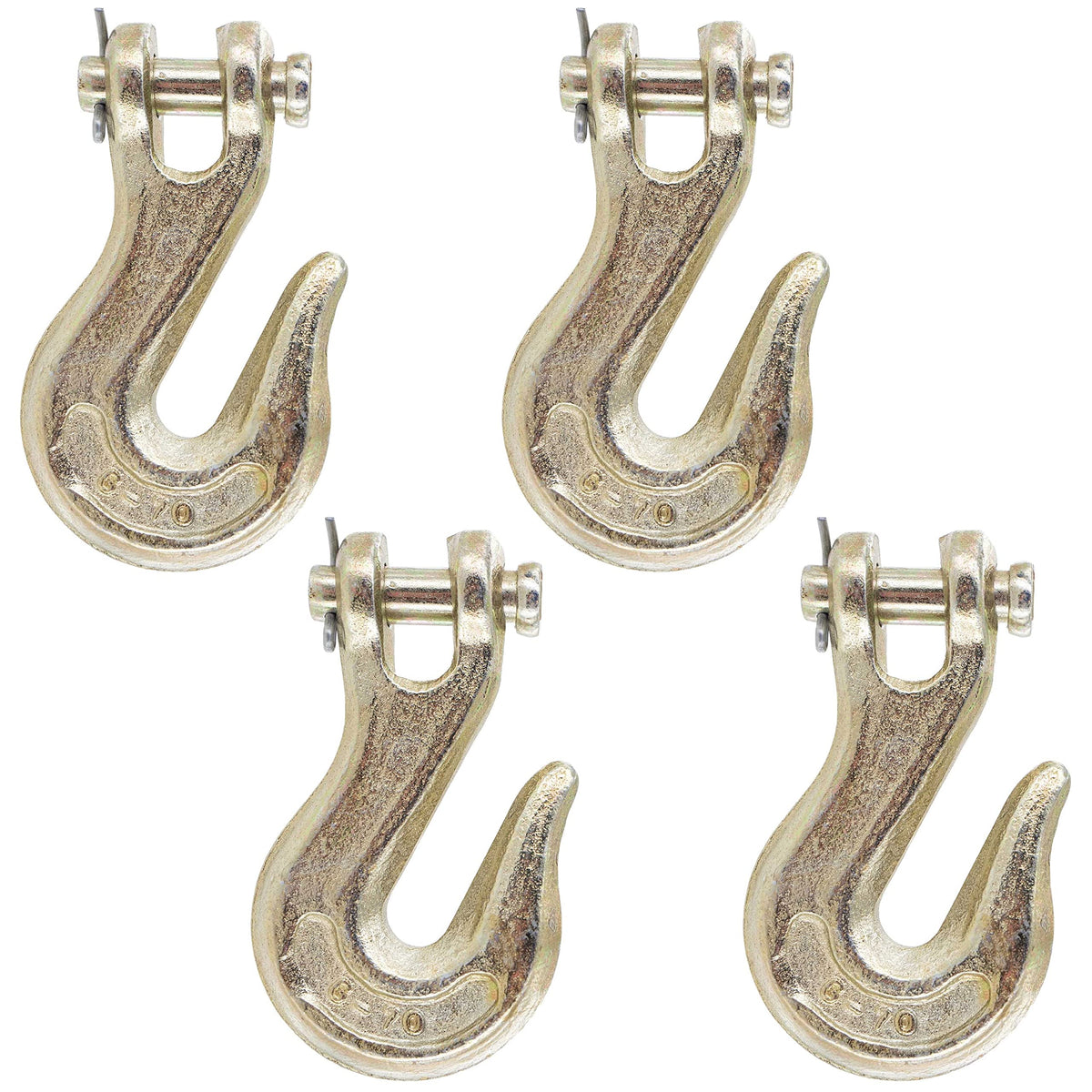 3/8 Inch Clevis Grab Hook 4-Pack Grade 70 J325326